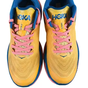 HOKA One One Zinal Trail Running Shoe Sneaker Women 10B Orange Mesh Everyday thumbnail 6