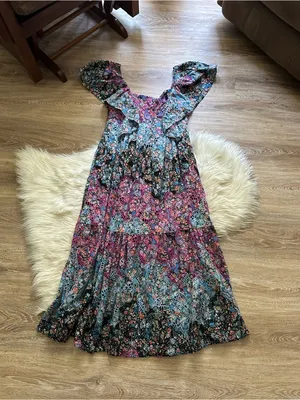 ANTHROPOLOGIE Clementina Eyelet Maxi Dress thumbnail 10