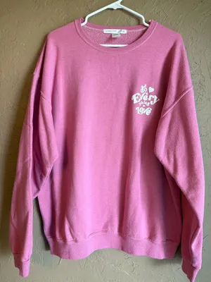 Altar'd State Sweatshirt Graphic pink thumbnail 1