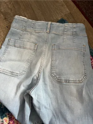 Maeve Colette Light Wash Wide-Leg Women’s Jeans size 28 thumbnail 9
