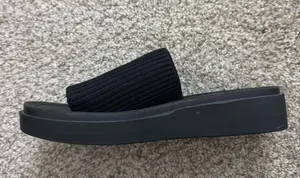 Amazon Platform Sandals Black thumbnail 2