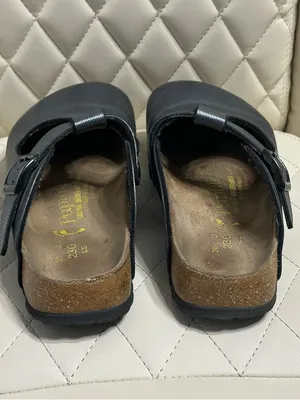 Birkenstock Papillio textured clogs in gunmetal silver size 36 or 5/5.5 women thumbnail 4
