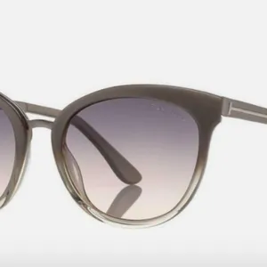 Tom Ford Emma TF‎ 461 59B Grey Sunglasses With Case. thumbnail 10