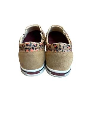 Twisted X Slip On Kicks Comfort Shoes Cork Leather Leopard Print Size 7.5 Womens thumbnail 8