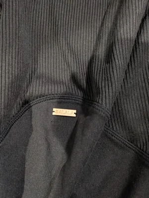 NWT Alala Black Hooded Cardigan Size Small thumbnail 4