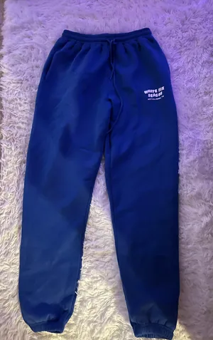 white fox sweatpants thumbnail 1