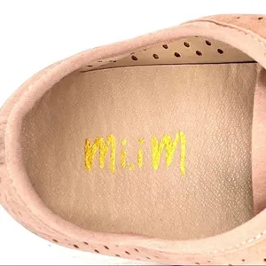 Mi.iM Dusty Rose Milo Perforated Vegan Suede Sneakers Size 10 thumbnail 6