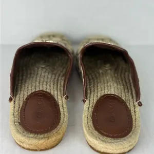 Coach Signature Brown and Tan Espadrille Slip-Ons thumbnail 7