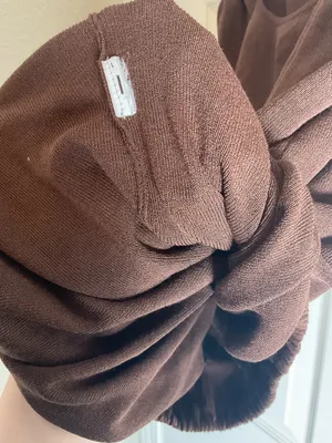 Zara Woman’s Brown Sleeveless Elastic-Hem Women's Top size Medium thumbnail 8