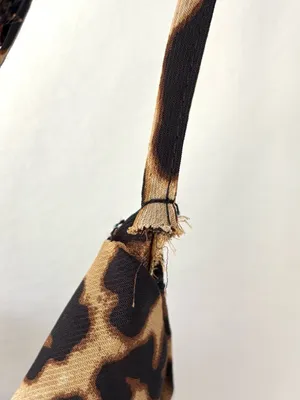 Meshki Leopard Cheetah Print Midi Slip Dress Cowl Neck Party Event Cocktail thumbnail 13