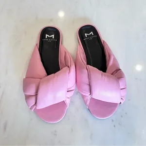 Marc Fisher Olgalia Women's Bubblegum Pink Puffy Slide Sandal‎ Size 5.5 thumbnail 3