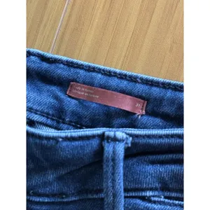 Anthropologie Pilcro The Skipper Jeans Womens 31 Dark Blue High Rise Wide Leg thumbnail 8