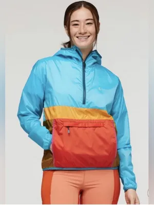 Cotopaxi Teca Half-Zip Windbreaker Blue Orange Size XS thumbnail 9