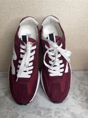 Steve Madden Campo lifestyle sneakers in wine thumbnail 2