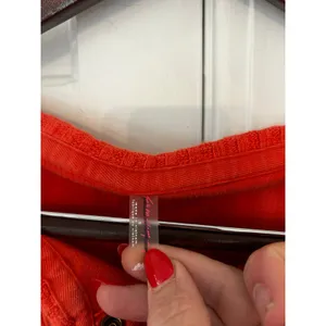 EUC Free People Movement Cropped Top Small Orange Red thumbnail 7