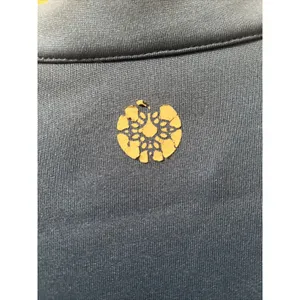 MED COUTURE Women's Athletic Zip Up Track Jacket Coat Blue Size Medium thumbnail 10