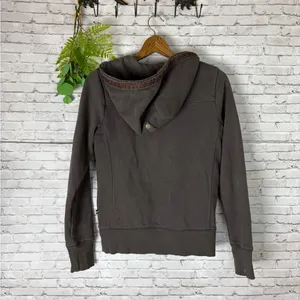 Cavallo Equestrian Bejeweled Brown Equestrian Hooded Jacket thumbnail 6