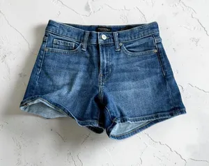 BANANA REPUBLIC Women’s Mid Rise Denim Shorts Size 25 thumbnail 1