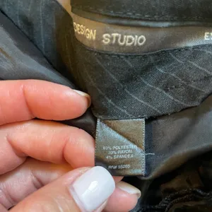 Express Black Editor Straight Leg Dress Pants 4R thumbnail 5
