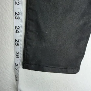 Abercrombie & Fitch Super Skinny Ankle High Rise Coated Black Jeans Size 30 / 10 thumbnail 8