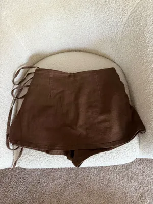 Brown Skirt Shein Mini thumbnail 3