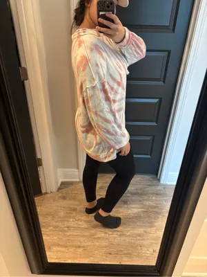 Free People Tie Dye Sweatshirt thumbnail 3