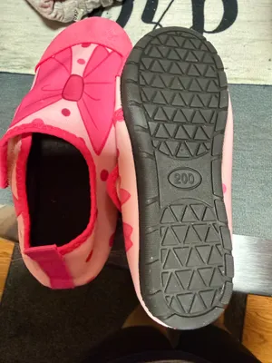 Girls Pink Bow Water Shoes thumbnail 2