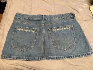Hollister Jean Skirt Mini Y2K thumbnail 2