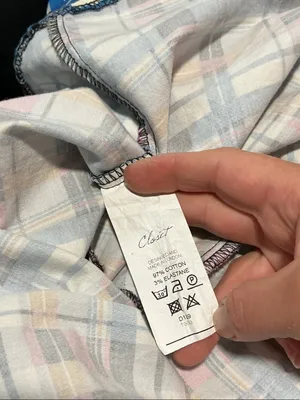Closet Multicolor Plaid Midi Dress with Blue Belt thumbnail 6