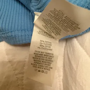 Aerie Blue Ribbed Tank Top Size XXL thumbnail 5