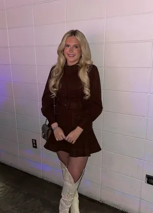 Brown Boutique Dress  thumbnail 3