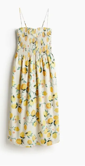 H&M Lemon Dress thumbnail 1