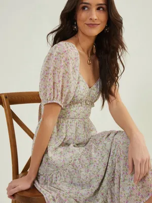 Altar'd State Camryn Double Bow Back Dress - XL thumbnail 1