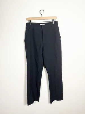 Abercrombie Dad Pant Menswear Black Trouser Pants Medium thumbnail 3