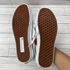 Vans‎ Sk8-Low Marshmallow Black Suede Canvas Sneakers Womens 8.5 Mens 7 NEW thumbnail 6