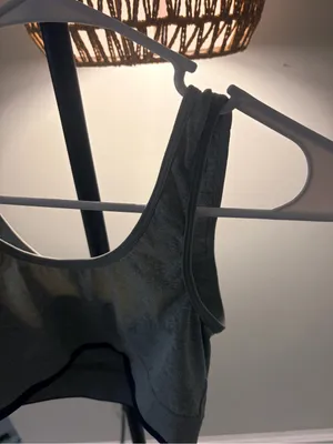 Lucky Brand Heather Gray Sports Bralette thumbnail 6