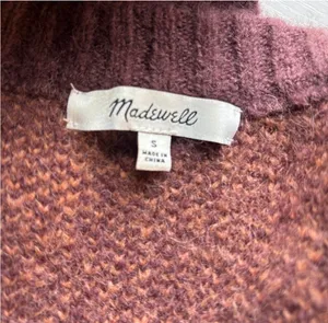 Madewell Delwood Fair Isle Pullover Sweater (Size S) – Excellent Condition thumbnail 4