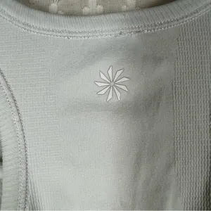 Athleta White Renew Seamless Racerback Limitless Active Tank‎ Top thumbnail 4