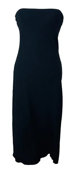 See You Monday Strapless Sheath Black Dress Sz M LBD Classic‎ Elegant Wedding thumbnail 1