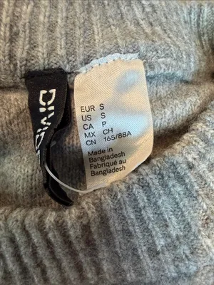 DIVIDED gray wool blend sweater thumbnail 5
