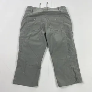 KUHL Pants Womens 2 Gray Cropped Hiking Outdoor Trail Stretch Nylon 6236‎ 19S thumbnail 2