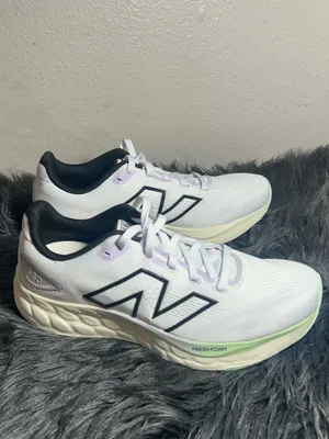 New Balance Fresh Foam 680v8 White Grey Matter Taro Women's Sz 9 Men 7.5 thumbnail 9