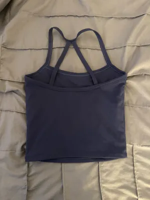 navy blue athletic tank Size XS thumbnail 2