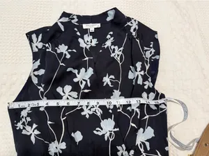 Equipment Femme Silk Midi Dress Floral Size Small thumbnail 3