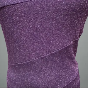 Princess Polly Sparkle Shimmer Glitter Bodycon Party Dress Crisscross 4 Purple thumbnail 3