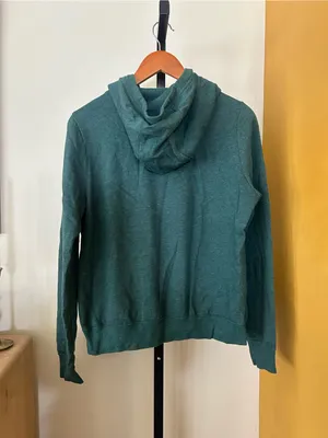 Nike NSW Club Funnel Neck‎ Hoodie Sweatshirt Athletic Teal Blue Size Small thumbnail 5
