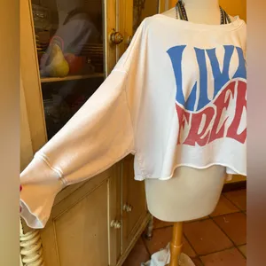 Old Navy Sweatshirt with Livey Free Graphic thumbnail 2