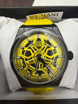 Invicta Speedway Rim Men's Watch - 46mm, Yellow (70059) thumbnail 1