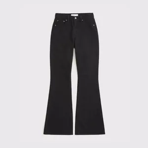 Abercrombie | The Flare Vintage Stretch Ultra High Rise Jeans in Black thumbnail 3