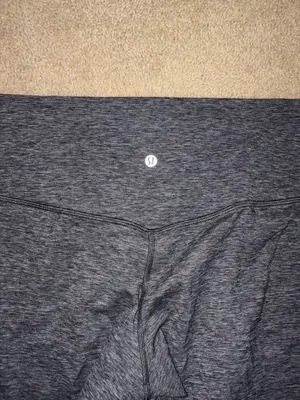 Lululemon Leggings Heathered Grey 12 thumbnail 3